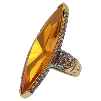 HEIDI DAUS®"Fabulous Feng Shui" Crystal Crystal Oversized Ring - Heidi Daus®