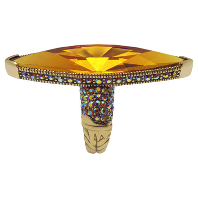 HEIDI DAUS®"Fabulous Feng Shui" Crystal Crystal Oversized Ring - Heidi Daus®