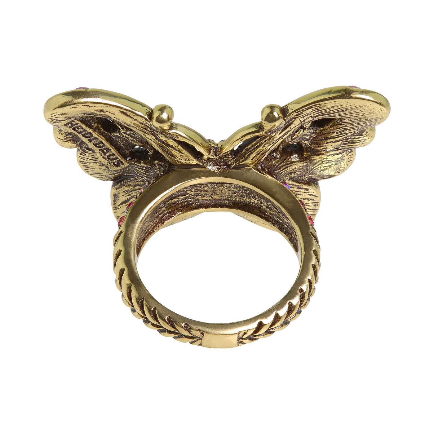 HEIDI DAUS®"Mosaic Monarch" Crystal Butterfly Ring - Heidi Daus®