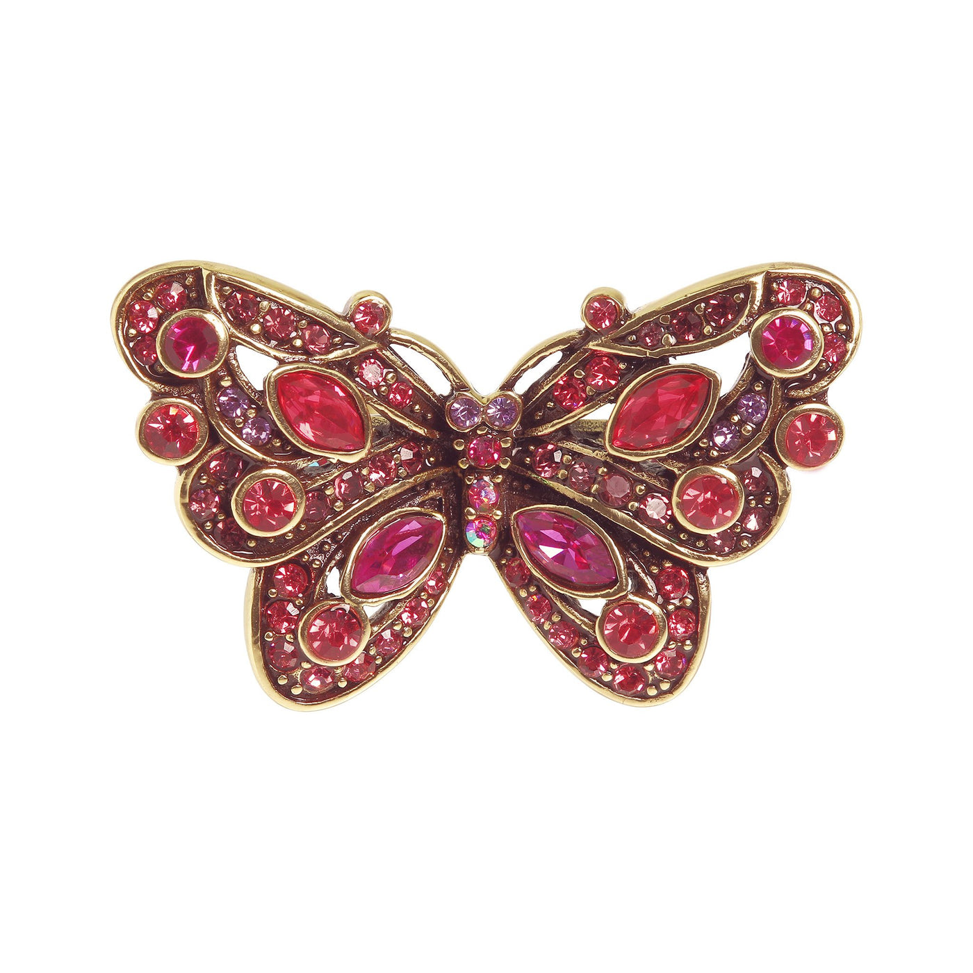 HEIDI DAUS®"Mosaic Monarch" Crystal Butterfly Ring - Heidi Daus®