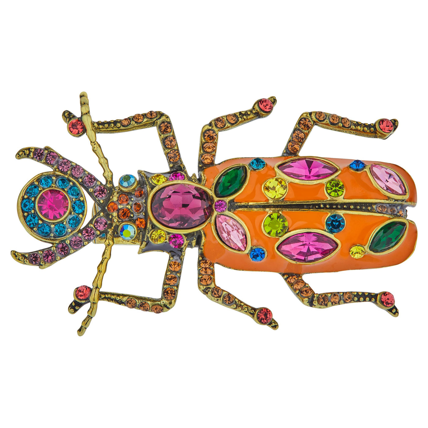 HEIDI DAUS®"Big Critter" Enamel Crystal Critter Ring