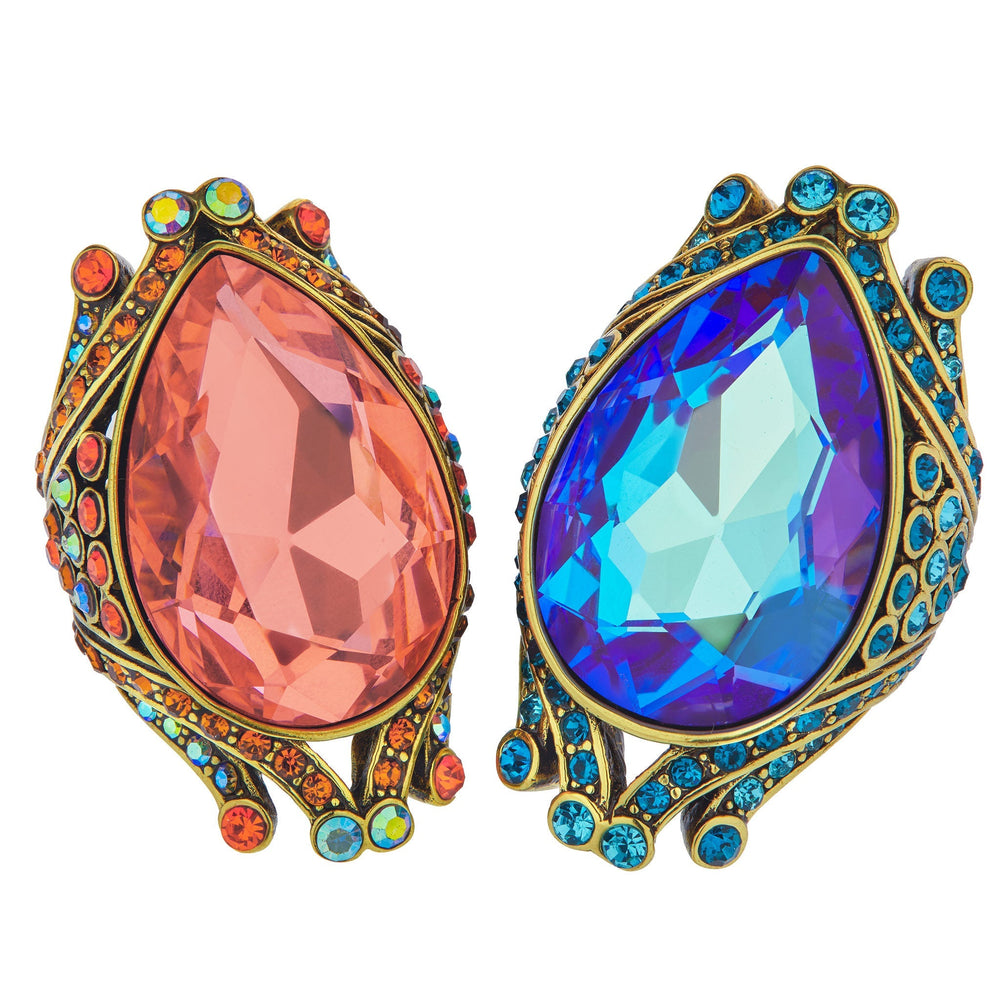 HEIDI DAUS®"Make Some Waves" Crystal Statement Ring HEIDI DAUS®