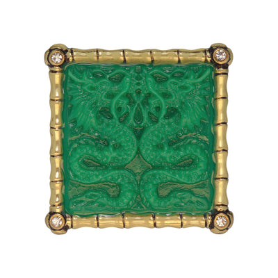 HEIDI DAUS®"Lots of Luck Dragon" Crystal  Dragon Ring