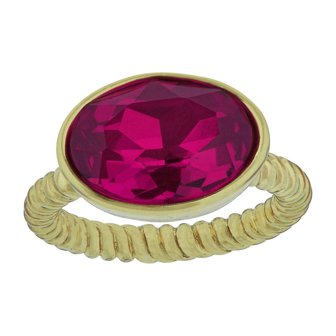 Heidi Daus®"Ring It Up" Crystal Oval Ring