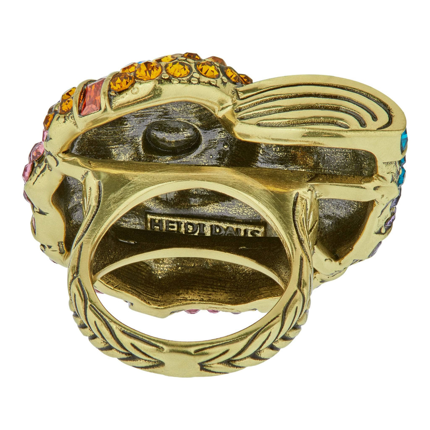 HEIDI DAUS®"Down By The Sea" Crystal Shell Ring