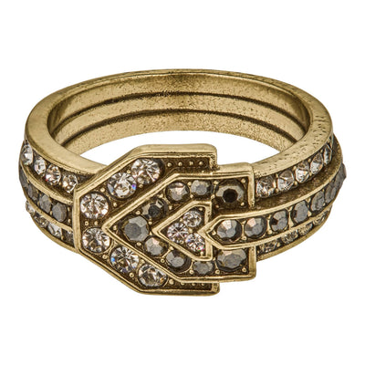 HEIDI DAUS®"Deluxe Decoratif" Crystal Ring Set