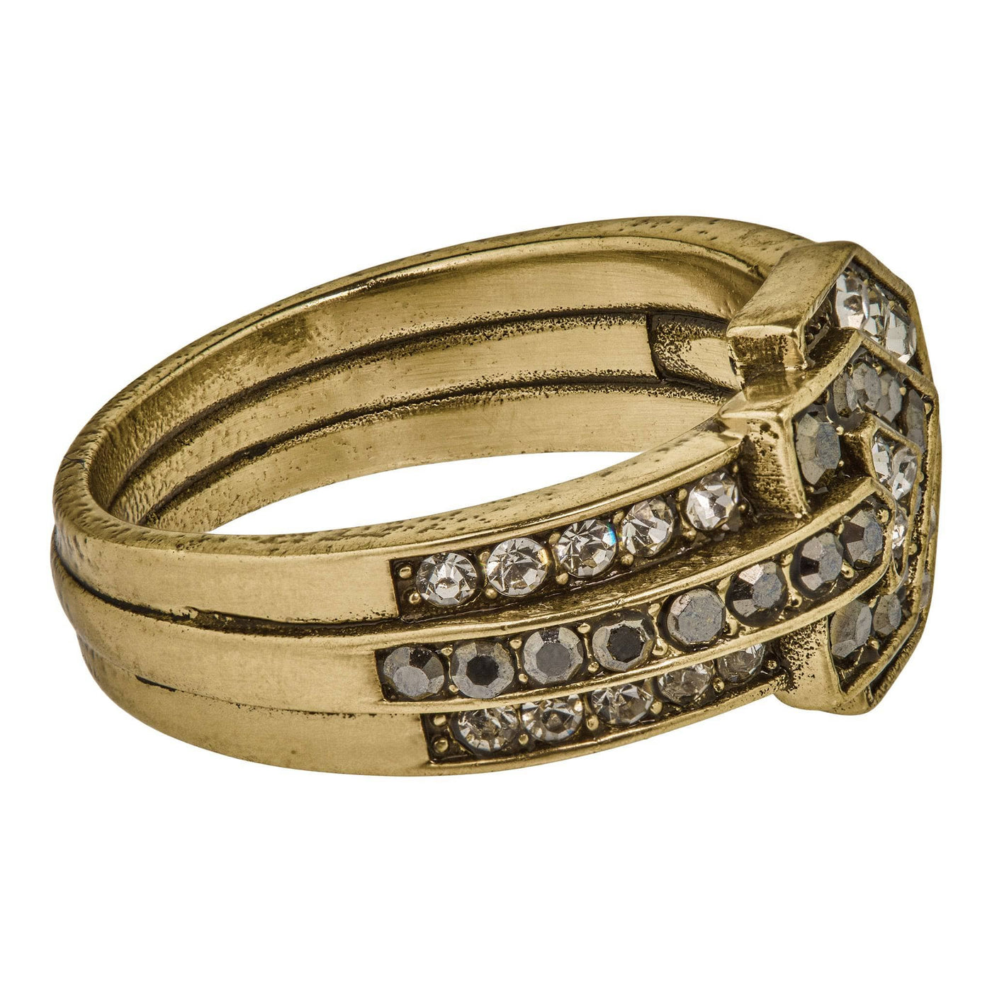 HEIDI DAUS®"Deluxe Decoratif" Crystal Ring Set