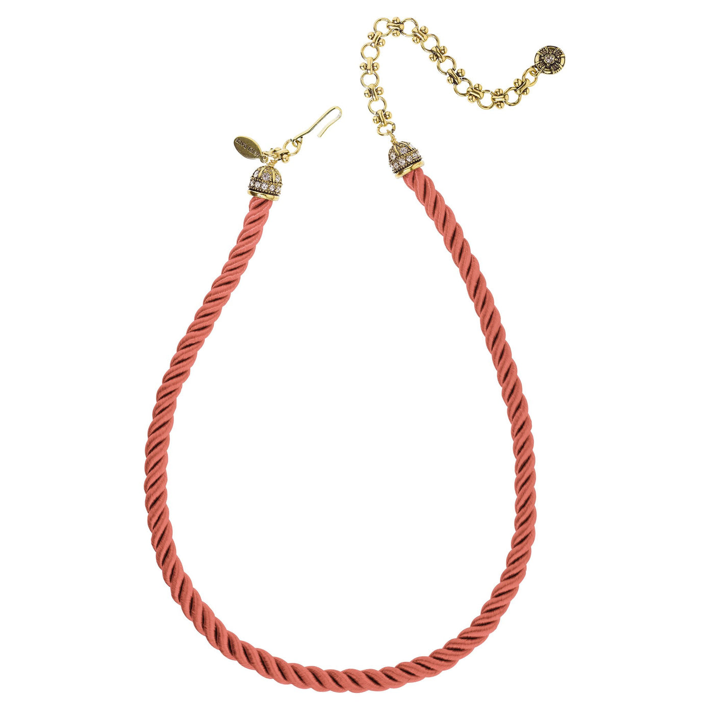 Heidi Daus® "Elegant Essentials" Pin Enhancer Cord Necklace - Heidi Daus®