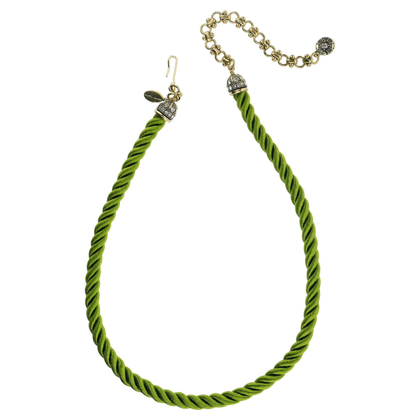 Heidi Daus® "Elegant Essentials" Pin Enhancer Cord Necklace - Heidi Daus®
