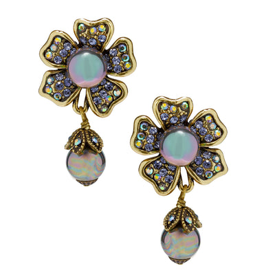 HEIDI DAUS® "Floral" Crystal & Pearl Earring & Necklace Set - Heidi Daus®