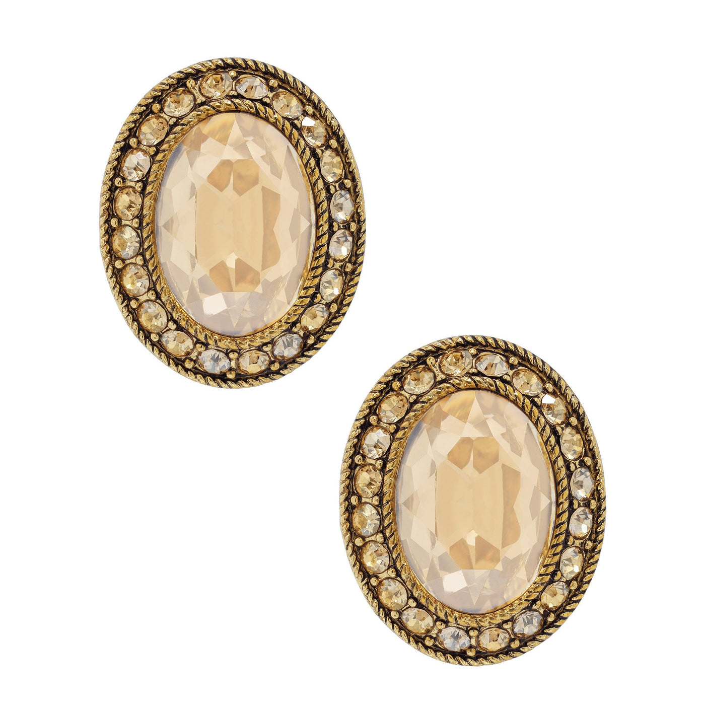 HEIDI DAUS® "Dazzling Delight" Crystal Button Earrings - Heidi Daus®