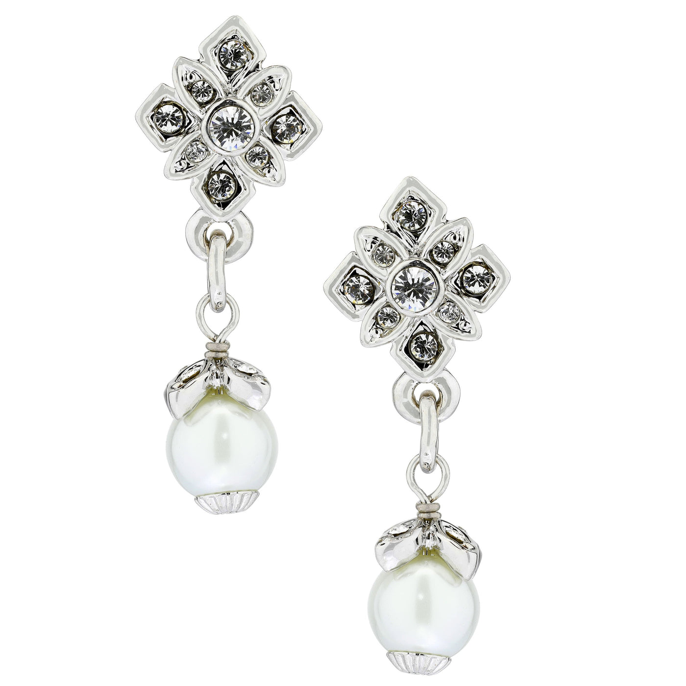 "Savoir Faire" Beaded Crystal Earring - Heidi Daus®