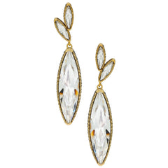 HEIDI DAUS®"Fabulous Feng Shui" Swarovski Oversized Crystal Drop Earrings - Heidi Daus®