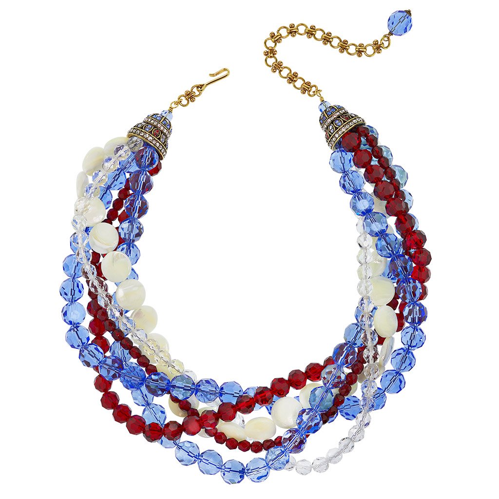 Heidi Daus®"Twinkling Torsade" Multi-Strand Twist Necklace - Heidi Daus®