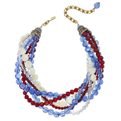 Heidi Daus®"Twinkling Torsade" Multi-Strand Twist Necklace - Heidi Daus®