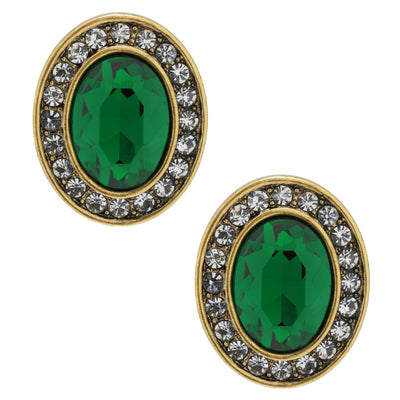 HEIDI DAUS® "Worth Waiting For" Crystal Button Earring - Heidi Daus®