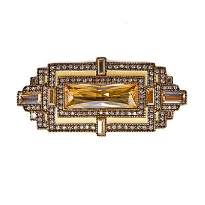 "Gothem Style" Crystal Deco Pin - Heidi Daus®