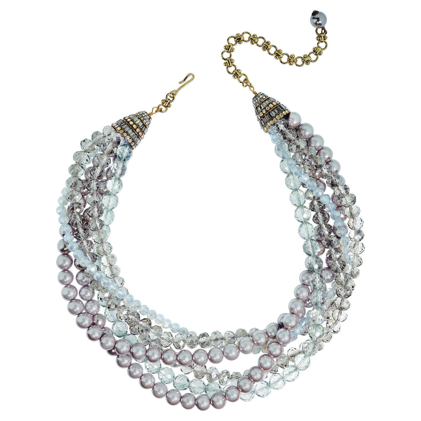 Heidi Daus®"Twinkling Torsade" Multi-Strand Twist Necklace - Heidi Daus®