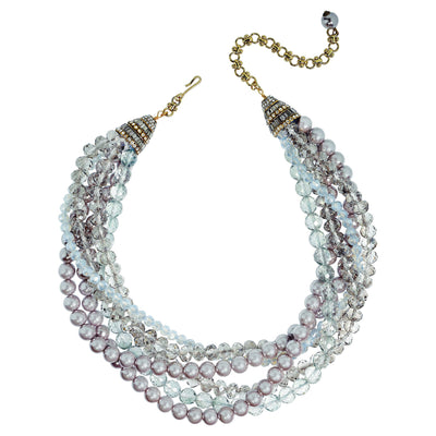 Heidi Daus®"Twinkling Torsade" Multi-Strand Twist Necklace - Heidi Daus®