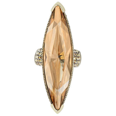 HEIDI DAUS®"Fabulous Feng Shui" Crystal Crystal Oversized Ring - Heidi Daus®