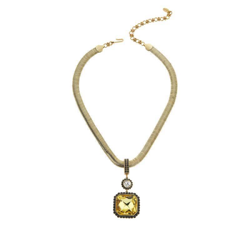 Heidi Daus® "Breakfast at Heidi's" Crystal Chain Enhancer Necklace HEIDI DAUS®