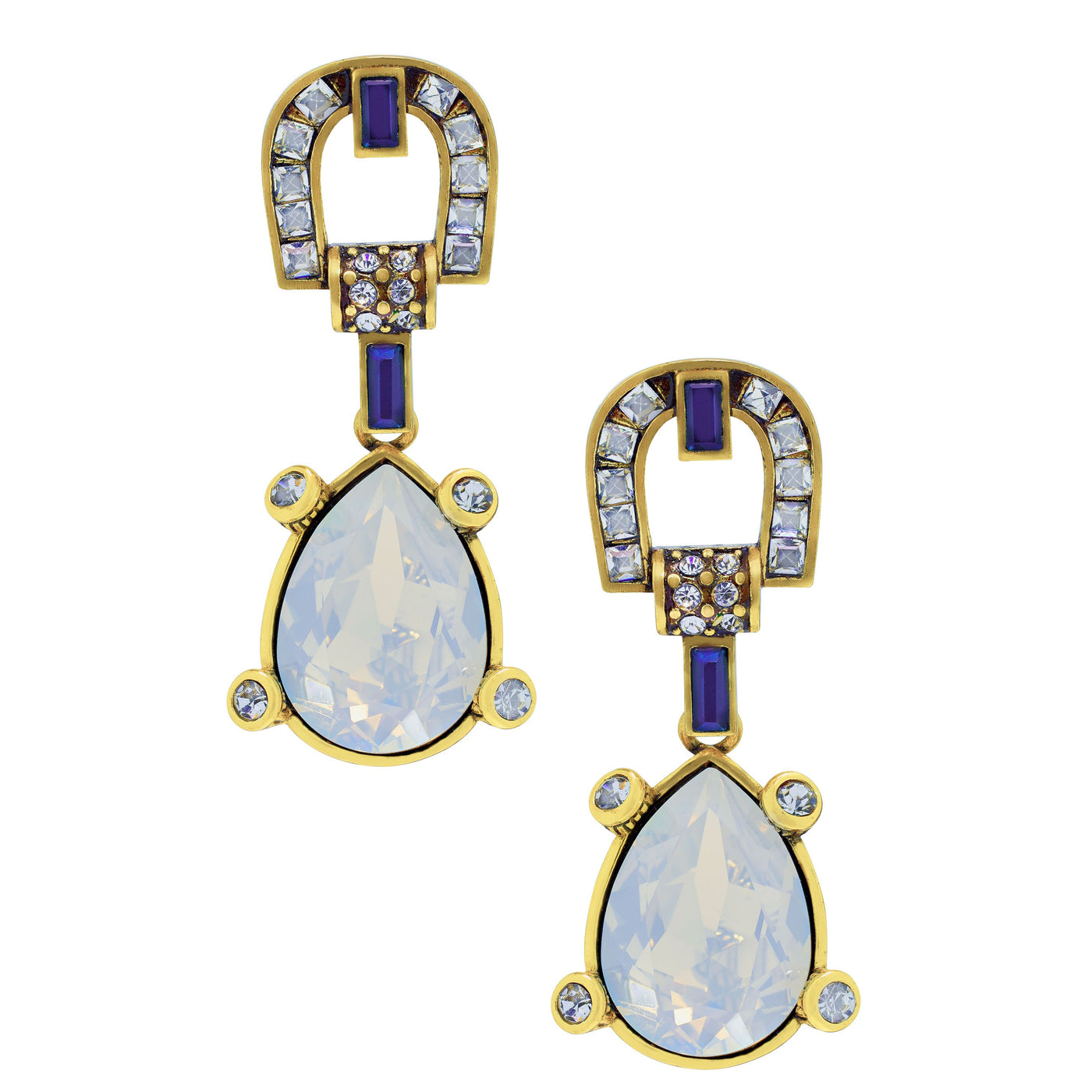 "St. Bart's Rocks" Crystal Drop Earrings - Heidi Daus®