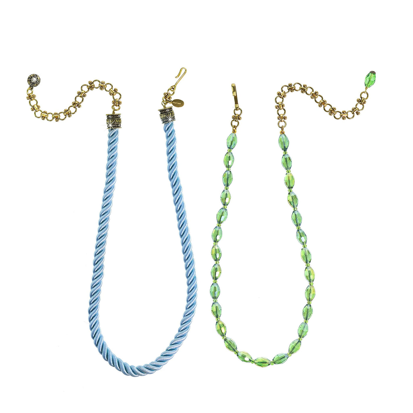 HEIDI DAUS® "Elegant Essential" Pin Enhancer Bead & Cord Necklace Set - Heidi Daus®
