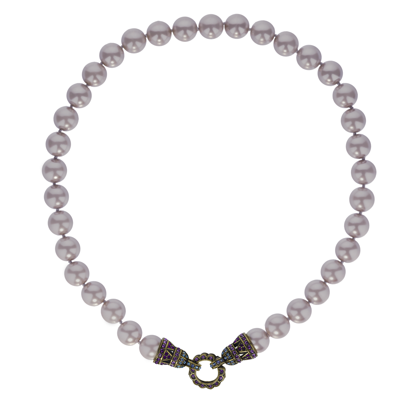"Classically Clever" Beaded Crystal Classic Necklace - Heidi Daus®