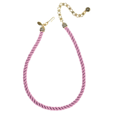 Heidi Daus® "Elegant Essentials" Pin Enhancer Cord Necklace - Heidi Daus®