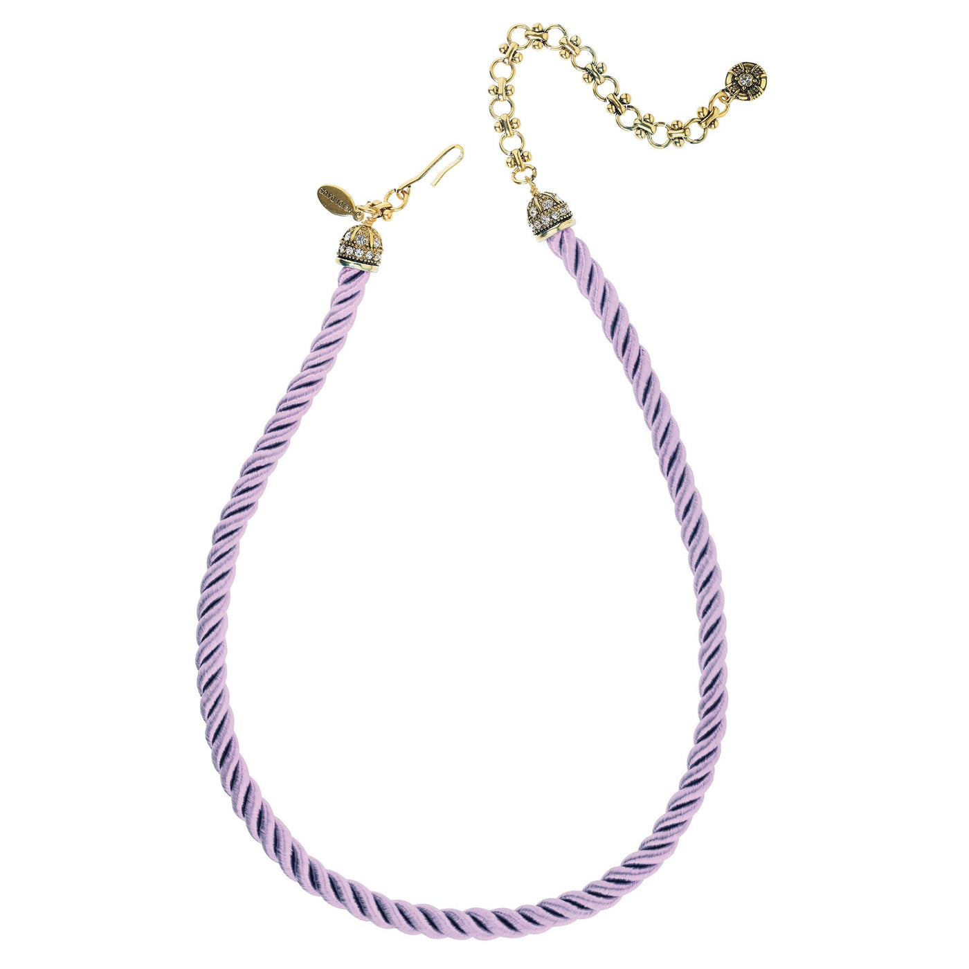 Heidi Daus® "Elegant Essentials" Pin Enhancer Cord Necklace - Heidi Daus®