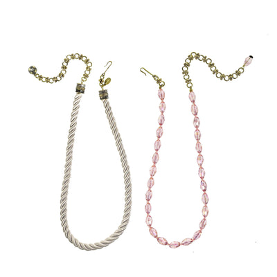 HEIDI DAUS® "Elegant Essential" Pin Enhancer Bead & Cord Necklace Set - Heidi Daus®