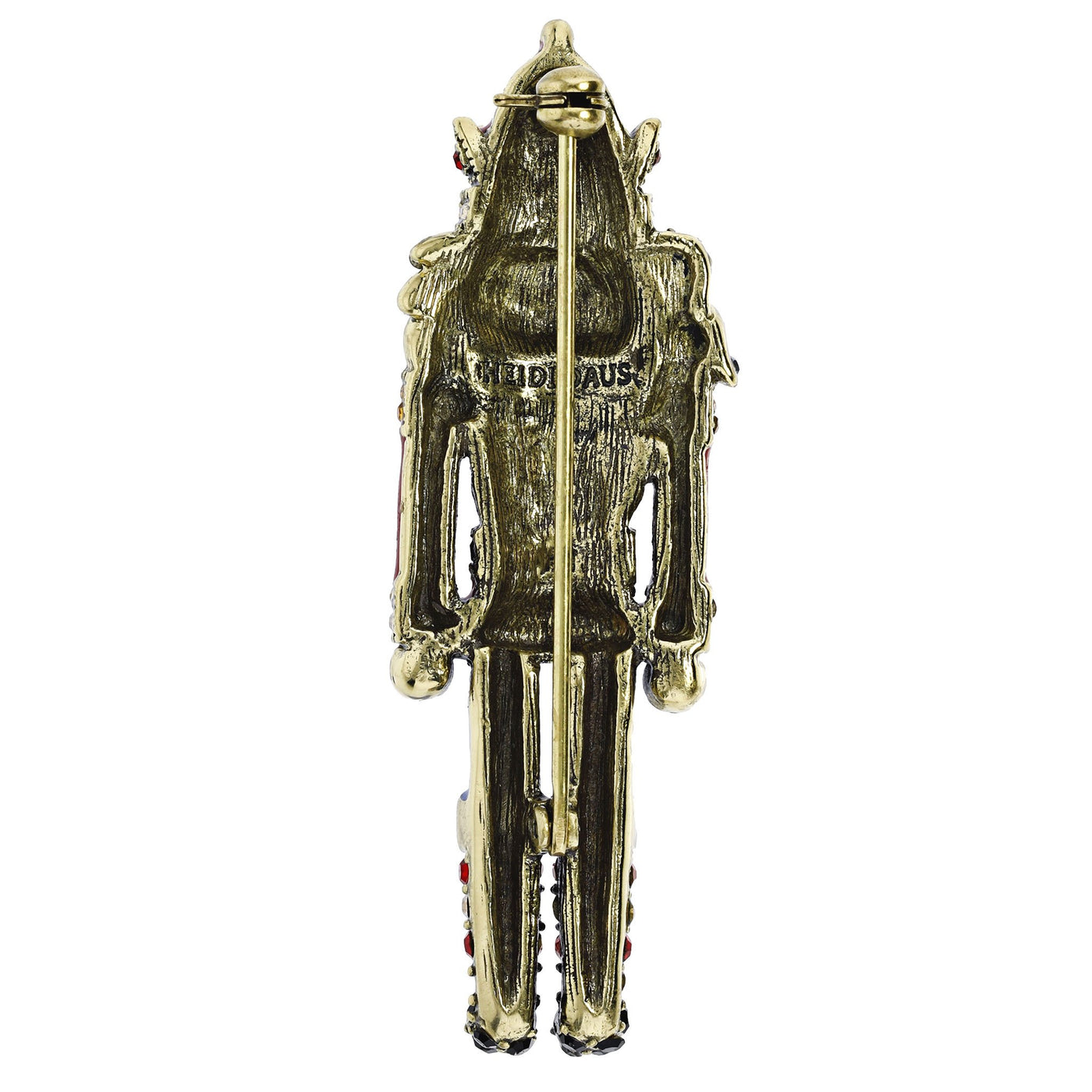 HEIDI DAUS® "Heidi's Nutcracker" Enamel Crystal Nutcracker Pin - Heidi Daus®