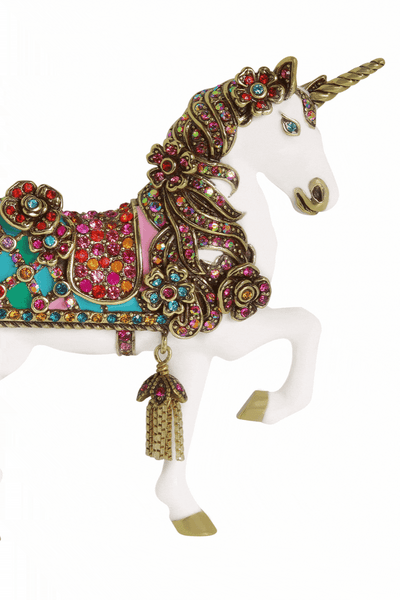 HEIDI DAUS® "Unicorn Queen" Enamel Crystal Unicorn Pin - Heidi Daus®