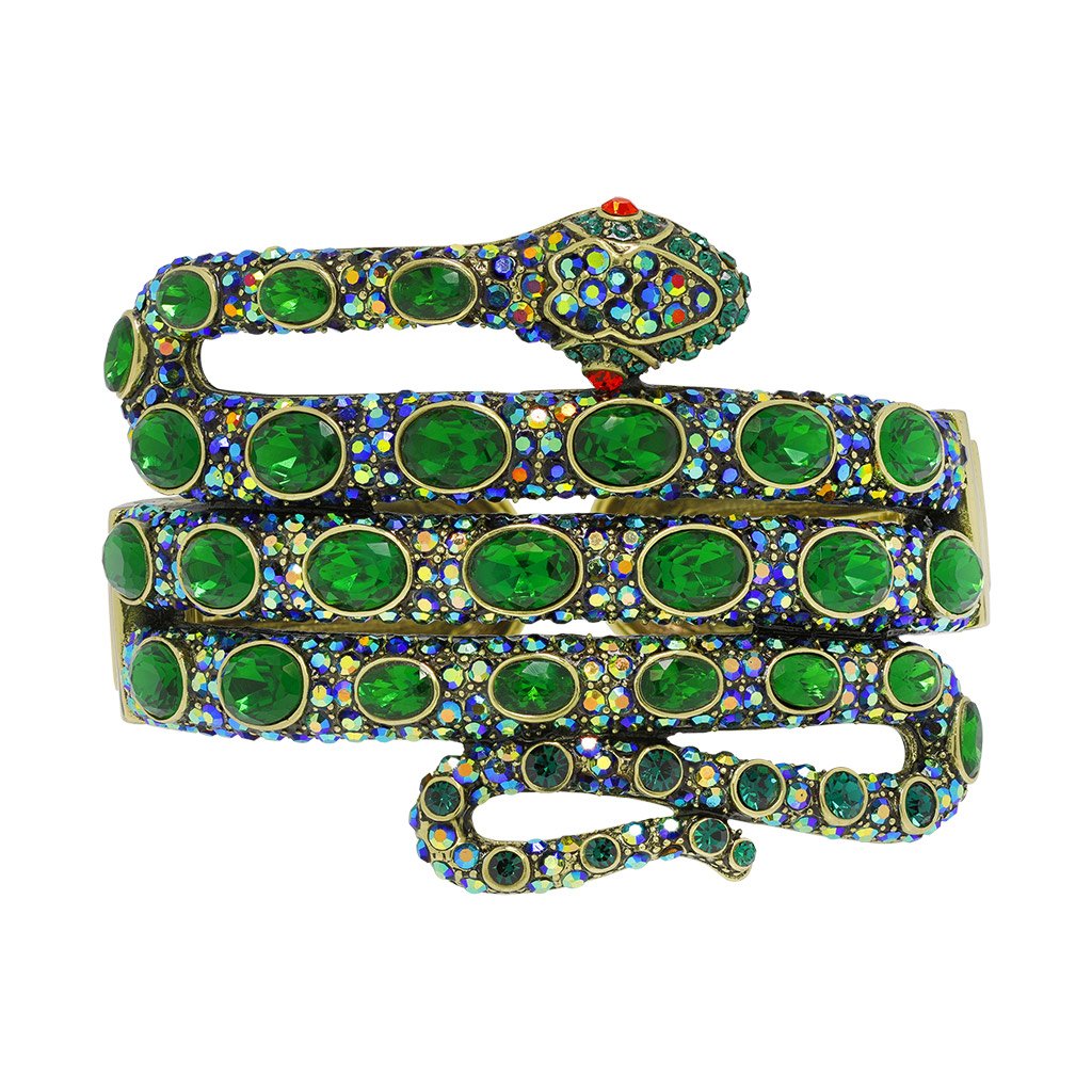 Heidi Daus® "Eternal Love" Crystal Cuff Serpent Bracelet - Heidi Daus®