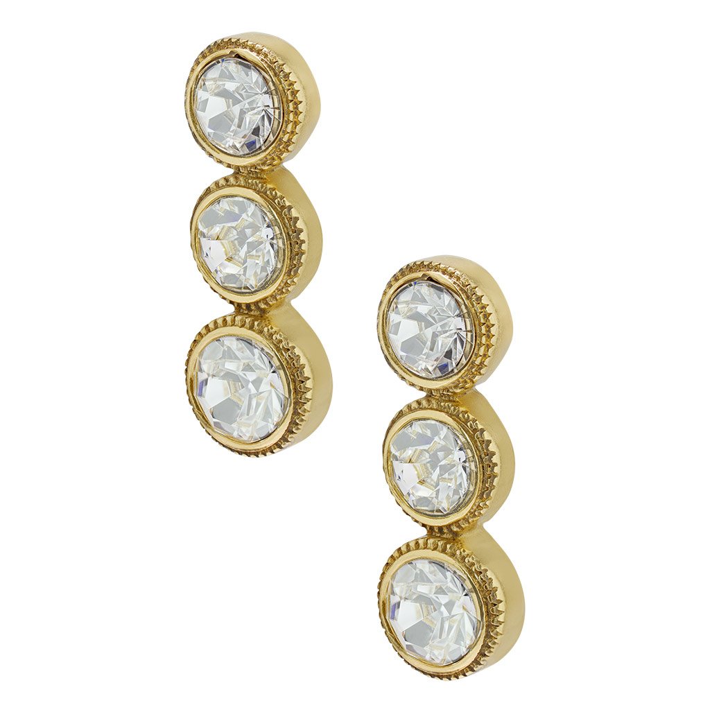 "Framed" Crystal Drop Earrings - Heidi Daus®